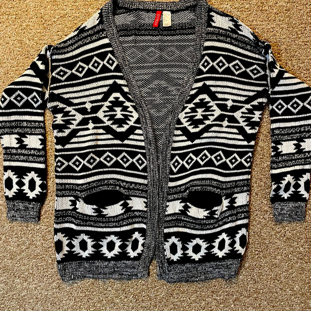 H&M Printed Cardigan